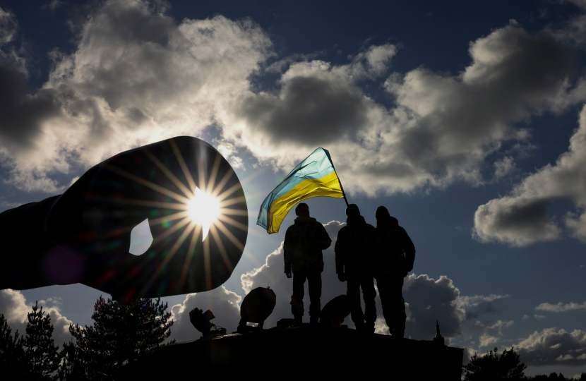 We continue to stand with Ukraine