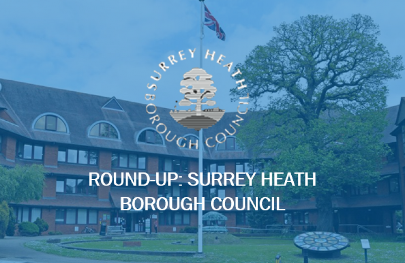 Round-up: Surrey Heath Borough Council