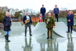 The new skate park in West End has opened