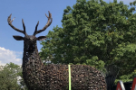 the West End Stag Sculpture