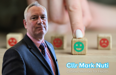 Cllr Mark Nuti, Surrey County Council Cabinet Member for Health